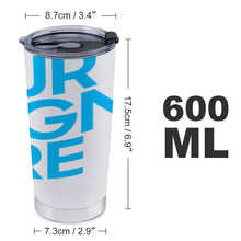 Cargar imagen en el visor de la galería, Taza de Coche de Acero Inoxidable 304 con Diseño Personalizado Personalizada de Tu Nombre o Foto