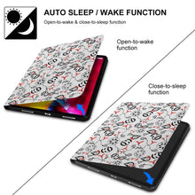 Cargar imagen en el visor de la galería, Funda para iPad Pro 2020 (11 in) Protección de Esquina, Soporte para Pencil con Función Atril Apagado Automático 3C0707009 Personalizado Personalizada con Foto, Texto o Logo