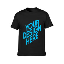 Cargar imagen en el visor de la galería, Camiseta de manga corta de algodón unisex para hombres mujeres FS0803022 Personalizada con Foto Logo Patrón Texto
