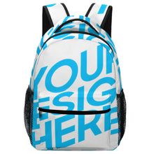 Cargar imagen en el visor de la galería, Mochila para los niños y niñas Morral A012 Diseño de imagen única Personalizada Personalizado con Foto o Mensajes de Texto