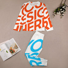 Cargar imagen en el visor de la galería, Traje / Conjunto de pijama suave con estampado para niños JTZ Personalizado con Impresión Completa de una imagen con Foto Logo Patrón Texto