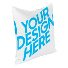 Cargar imagen en el visor de la galería, Funda de Cojín de Poliéster con Impresión a Doble Cara de Diseño Personalizado con Tu Imagen o Nombre