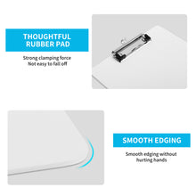 Cargar imagen en el visor de la galería, Portapapeles de Plástico con Clip / Transparente Portapapeles / Tablero de Escritura A4 / Portapapeles Acrílico A4 con Clip Metalico para Hogar Escuela Oficina Hospital BG1613027 Personalizado con Foto Logo Patrón Texto