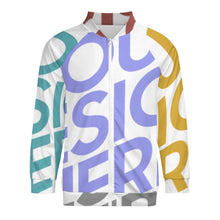 Cargar imagen en el visor de la galería, Chaqueta de Béisbol para Otoño Invierno para Hombre WY10 Personalizada con Impresión Completa de Múltiples Imágenes con Foto Logo Patrón Texto