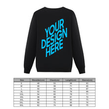 Cargar imagen en el visor de la galería, Sudadera cuello redonda para Hombre con manga larga FS0816018 Personalizada con Impresión Trasera con Foto Logo Patrón Texto
