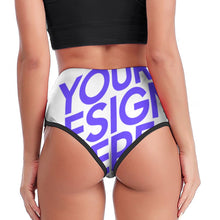 Cargar imagen en el visor de la galería, Pantalones cortos de yoga y gimnasia para mujer XG002 personalizado con patrón foto texto (impresión de imágenes múltiples)