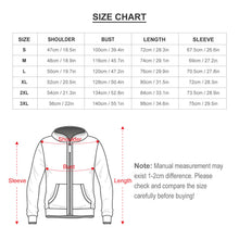 Cargar imagen en el visor de la galería, Sudadera con capucha y cremallera de manga larga para hombre WY14 personalizado con patrón foto texto (impresión de imágenes múltiples)