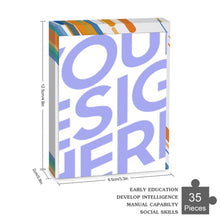 Cargar imagen en el visor de la galería, Puzzle Rompecabezas Versión Vertical de Madera Reutilizable para Niños Adolescentes Adultos GY0907012 Personalizado con impresión completa con Foto Texto Patrón