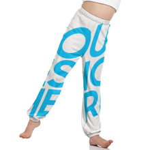 Cargar imagen en el visor de la galería, Pantalones casuales Pantalones deportivos para niños niñas con cordón elástico NT204 Personalizados con Impresión Completa de una imagen con Foto Logo Patrón Texto