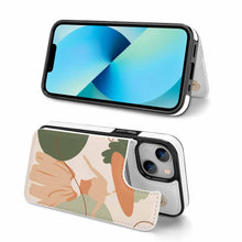 Cargar imagen en el visor de la galería, Fundas para Apple 13 con tapa Bolsillo de tarjeta de cuero Compatible con iPhone13 mini iPhone 13 Pro Max 3C0705096 Personalizado Personalizada con Foto, Texto o Logo
