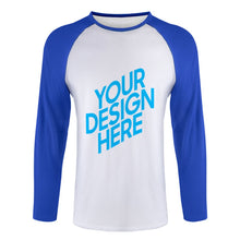 Cargar imagen en el visor de la galería, Camiseta de Manga Larga para hombre de Algodón FS0803023 Personalizada con Foto Logo Patrón Texto