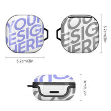 Cargar imagen en el visor de la galería, Funda para Auriculares Inalámbricos Samsung / Carcasa Protectora Estuche Bluetooth 3C0710017 Personalizada con Impresión Completa de Múltiples Imágenes con Foto Logo Patrón Texto