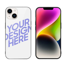 Cargar imagen en el visor de la galería, Carcasa / Funda de Vidrio para Apple iPhone 14 / 14 Plus / iPhone 14 Pro / 14 Pro Max para Mujer Hombre 3C0705127 Personalizada Impresion Completa de Una Imagen con Foto Logo Patrón Texto