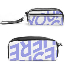 Cargar imagen en el visor de la galería, Estuche de Lápices / Neceser Pequeño / Bolso de Cosméticos de Cuero Impermeable para Niño Niña Adulto Mujer XB0609000 Personalizado con Foto Logo Patrón Texto