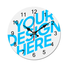 Cargar imagen en el visor de la galería, Reloj de Pared de Madera con Impresión Directa UV de Diseño Personalizado GY0903008 con Tus Imágenes o Texto