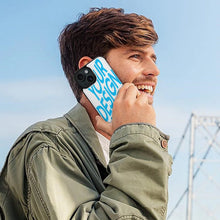 Cargar imagen en el visor de la galería, Funda protectora de cuero TPU para iPhone 15 Plus Pro Max con ranura para tarjeta Función atril Funda plegable personalizado con patrón foto texto