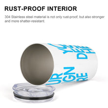 Cargar imagen en el visor de la galería, Taza de viaje Taza de Café Taza Térmica Vaso Vertical de Acero Inoxidable 304 para Oficina Hogar Aire Libre JJ0520151 Personalizada con Foto Logo Patrón Texto