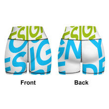 Cargar imagen en el visor de la galería, Conjunto deportivo de yoga camiseta sin mangas pantalones cortos para mujer ABTZ Personalizado con Impresión Completa con Foto Logo Patrón Texto