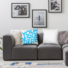 Cargar imagen en el visor de la galería, Funda de Cojín de Poliéster (2 piezas) con Impresión a Una Cara de Diseño Personalizado con Tus Textos o Imágenes Online