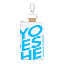 Cargar imagen en el visor de la galería, Estuche de Cuero para Llaves con Diseño Personalizado de Tu Texto o Foto