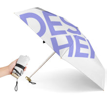 Cargar imagen en el visor de la galería, Paraguas Plegable Antiviento a Prueba de Lluvia Solar para Mujer Hombre JJ0529175 Personalizadas Impresion Completa de Una Imagen con Foto Logo Patrón Texto