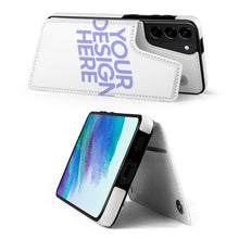 Cargar imagen en el visor de la galería, Carcasa de Teléfono de TPU Cuero de Samsung Funda de Móvil para Galaxy S21 del Tirón 3C0705121 Personalizada Impresion Completa de Una Imagen con Foto Logo Patrón Texto