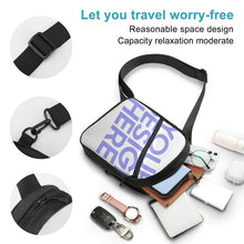 Cargar imagen en el visor de la galería, Bolsa de Pecho Bandolera Plegable para mujer hombre XB0616001 Personalizada con Foto Logo Patrón Texto