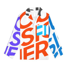 Cargar imagen en el visor de la galería, Pijama infantil de manga larga SDS059 Conjunto de ropa de dormir de 2 piezas personalizado con patrón foto texto (impresión de imágenes múltiples)