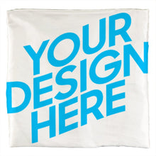 Cargar imagen en el visor de la galería, Funda de Cojín de Satín con Impresión a Doble Cara de Diseño Personalizado con Tu Foto o Texto Online