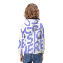 Cargar imagen en el visor de la galería, Sudadera Infantil Informal con Capucha para Niños Niñas Chicos Chicas YT1205070 Personalizada con Impresión Completa de una imagen con Foto Logo Patrón Texto