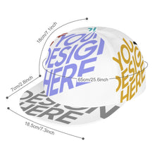 Cargar imagen en el visor de la galería, Gorras de Béisbol Cerradas Originales con Dibujos para Adultos Hombres Mujeres FS0809072 Personalizadas Impresion Completa de Múltiples Imágenes con Foto Logo Patrón Texto