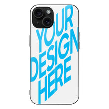 Cargar imagen en el visor de la galería, Funda de cristal para teléfono iPhone 15 / 15 Plus / 15 Pro / 15 Pro Max personalizado con patrón foto texto