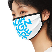 Cargar imagen en el visor de la galería, Máscara Mascarilla de Una Pieza con Filtro de Poliéster con Diseño Personalizado de Tus Patrones o Textos