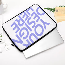 Cargar imagen en el visor de la galería, Bolsa para Portátil impermeable con cremallera sin asa 3C0703000 Personalizada de múltiples imágenes con Foto Logo Patrón Texto
