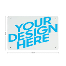 Cargar imagen en el visor de la galería, Pintura Colgante de Hierro Horizontal con Impresión UV de Diseño Personalizado con Tus Nombres o Imágenes Online