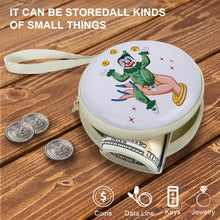 Cargar imagen en el visor de la galería, Bolsa de almacenamiento redonda de Hojalata Bolsa organizadora resistente al agua para mujer y hombre XB0603005 Personalizada con Foto, Texto o Logo