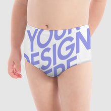 Cargar imagen en el visor de la galería, Braguitas Suaves para Niñas / Ropa Interior para Niños CA Personalizada con Impresión Completa de Una Imagen con Foto Logo Patrón Texto