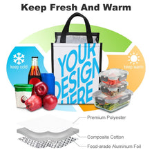 Cargar imagen en el visor de la galería, El bolso termal plegable,bolso del refrigerador,bolso del almuerzo o comida XB0602008 (estilo de bolsillo) Personalizado con Foto o Mensajes de Texto