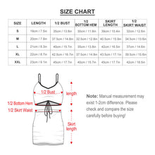 Cargar imagen en el visor de la galería, Conjunto Top y Falda con Tirantes Elegante para Mujer Y05 Personalizado con Impresión Completa con Foto Logo Patrón Texto