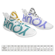 Cargar imagen en el visor de la galería, Zapatos deportivos para Correr Diseño Asimétrico para Mujer FS0806016 Personalizados con Impresión Completa con Foto Logo Patrón Texto