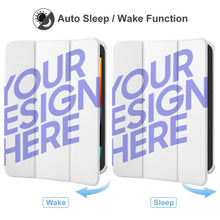 Cargar imagen en el visor de la galería, Funda Compatible con iPad Mini 4 / 5 / 6 con Soporte Integrado para Pencil / Funda Protectora Soporte Plegable Trasera Transparente 3C0712003 Personalizada Impresion Completa de Una Imagen con Foto Logo Patrón Texto