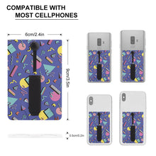 Cargar imagen en el visor de la galería, Tarjeteros para teléfono celular bolsillo para la parte posterior del teléfono para tarjetas de identificación, tarjetas de crédito adhesivo 3C0708002 Personalizado Personalizada con Foto, Texto o Logo