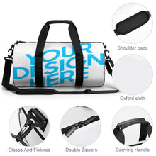 Cargar imagen en el visor de la galería, Bolsa para Gimnasia cilíndrica Maleta Maletin Bolso de Cilindro de Deportivo para mujer y hombre Q006 Personalizada Personalizado con Foto o Mensajes de Texto