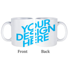 Cargar imagen en el visor de la galería, JJ0520015 Mug taza Blanco con Impresión Completa de Diseño Personalizado Personalizada con Foto, Texto o Logo