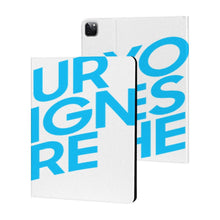 Cargar imagen en el visor de la galería, Funda protectora para iPad realizada en piel TPU personalizado con patrón foto texto