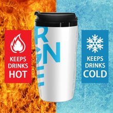 Cargar imagen en el visor de la galería, Taza de café con Tapa con Impresión Completa de Diseño Personalizado Personalizada de Tus Fotos o Textos Online