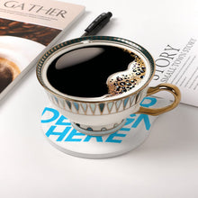 Cargar imagen en el visor de la galería, Posavasos de Cerámica Forma de Gato Posavasos Resistentes al Calor Posavasos para Bebidas para Protección de Mesa Juego de 4 / 6 JJ0520146 Personalizados con impresión de una imagen con Foto Logo Patrón Texto