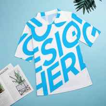 Cargar imagen en el visor de la galería, Camiseta de béisbol fútbol manga corta deportiva cuello en V secado rápido para hombre XT Personalizada con Impresión Completa de una imagen con Foto Logo Patrón Texto