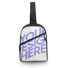Cargar imagen en el visor de la galería, Bolsa de Pecho Bandolera Plegable para mujer hombre XB0616001 Personalizada con Foto Logo Patrón Texto