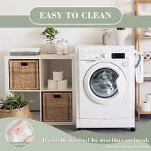 Cargar imagen en el visor de la galería, Mantel de lino estampado a doble cara personalizado con patrón foto texto